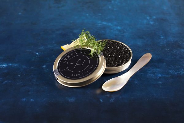 Baerii caviar fra Lyksvad