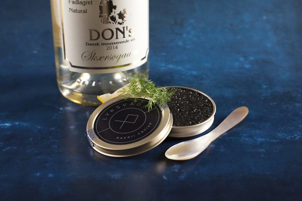 Baerii caviar fra Lyksvad i topkvalitet