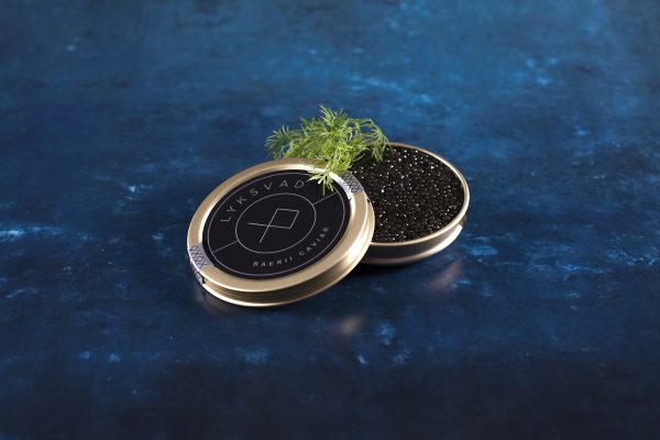 Baerii caviar fra den danske caviar producent Lyksvad