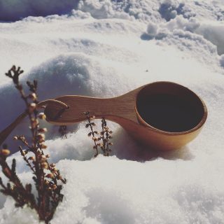 Caffè italiano in tazza norvegese..what else?!