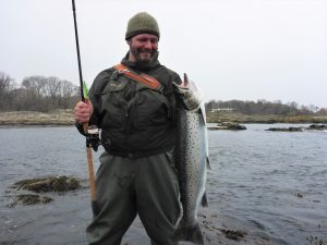 Kystfiskeri på Bornholm efter havørreder