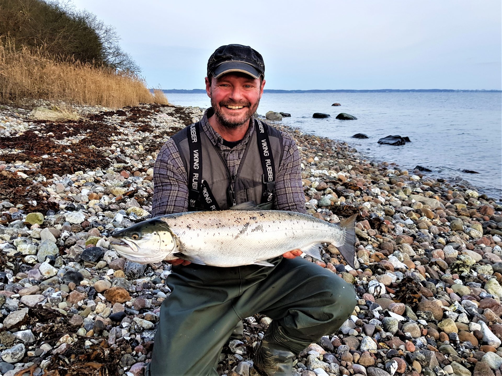 Havørredfiskeri fra øer i Sønderjylland.