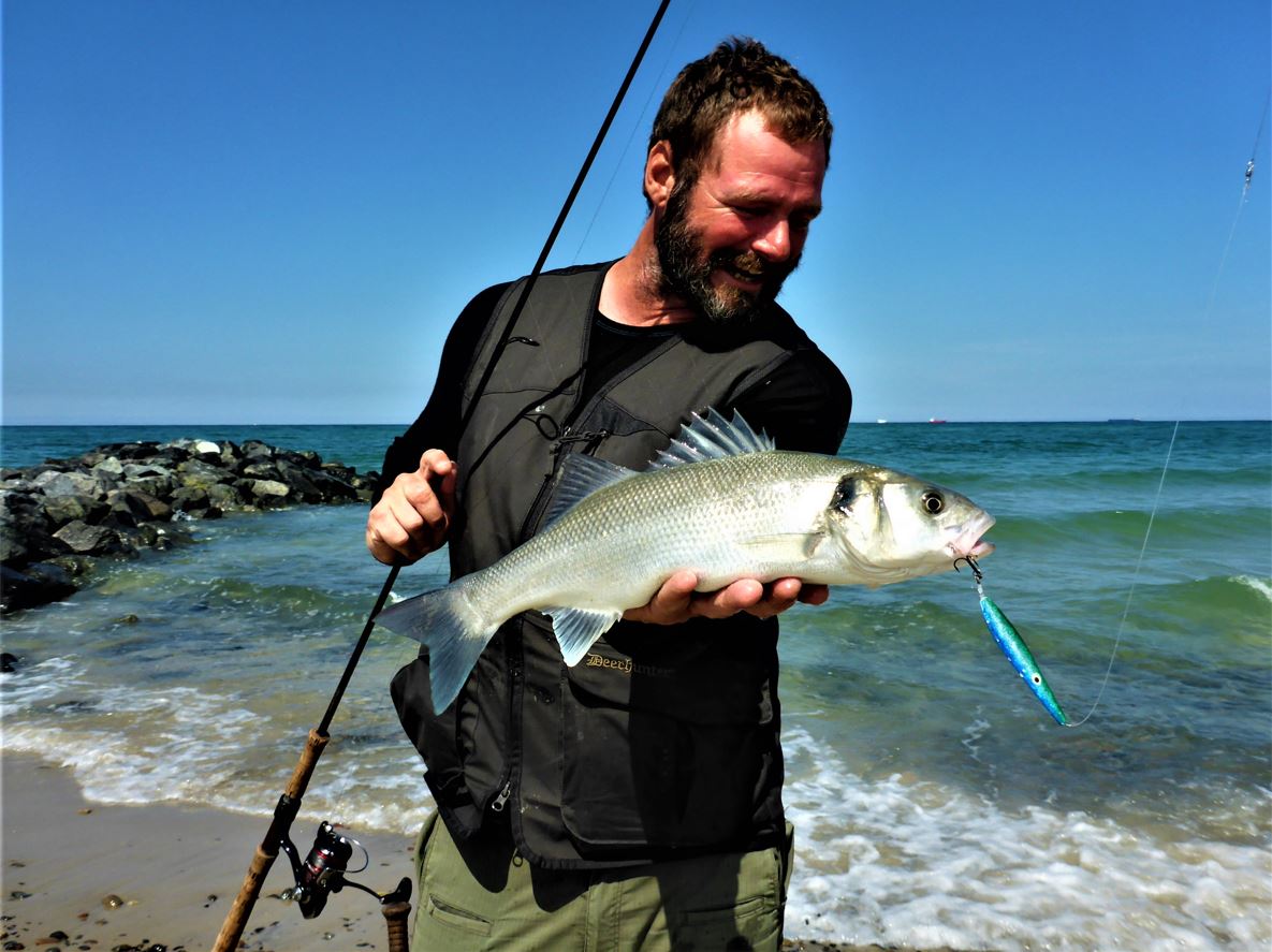 Højen Fyrvej er en god fiskeplads i Skagen Nordjylland.