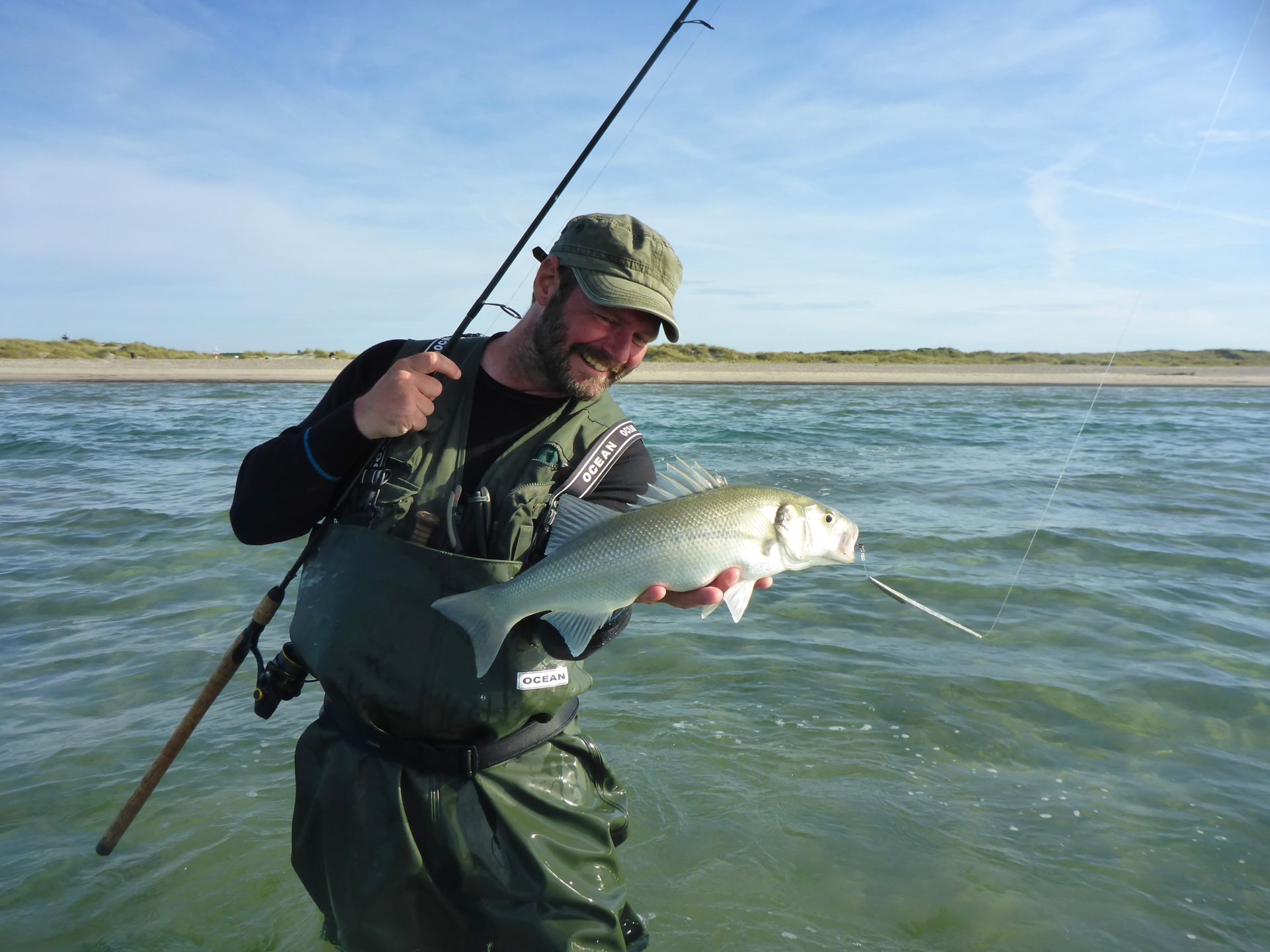 Oplev lystfiskeri ved Skagen Nordstrand.