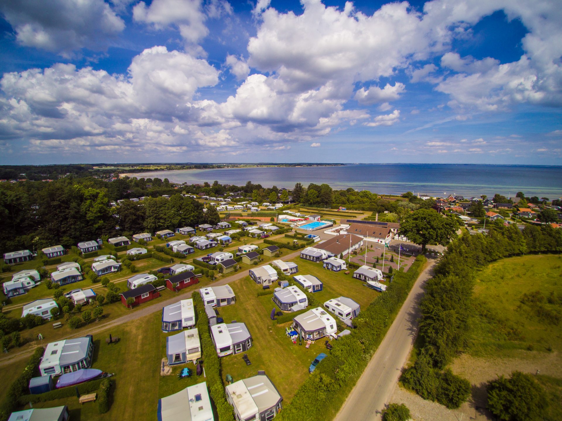 Camping og fiskeri i Syd og Sønderjylland hos Grønninghoved Strand Camping.