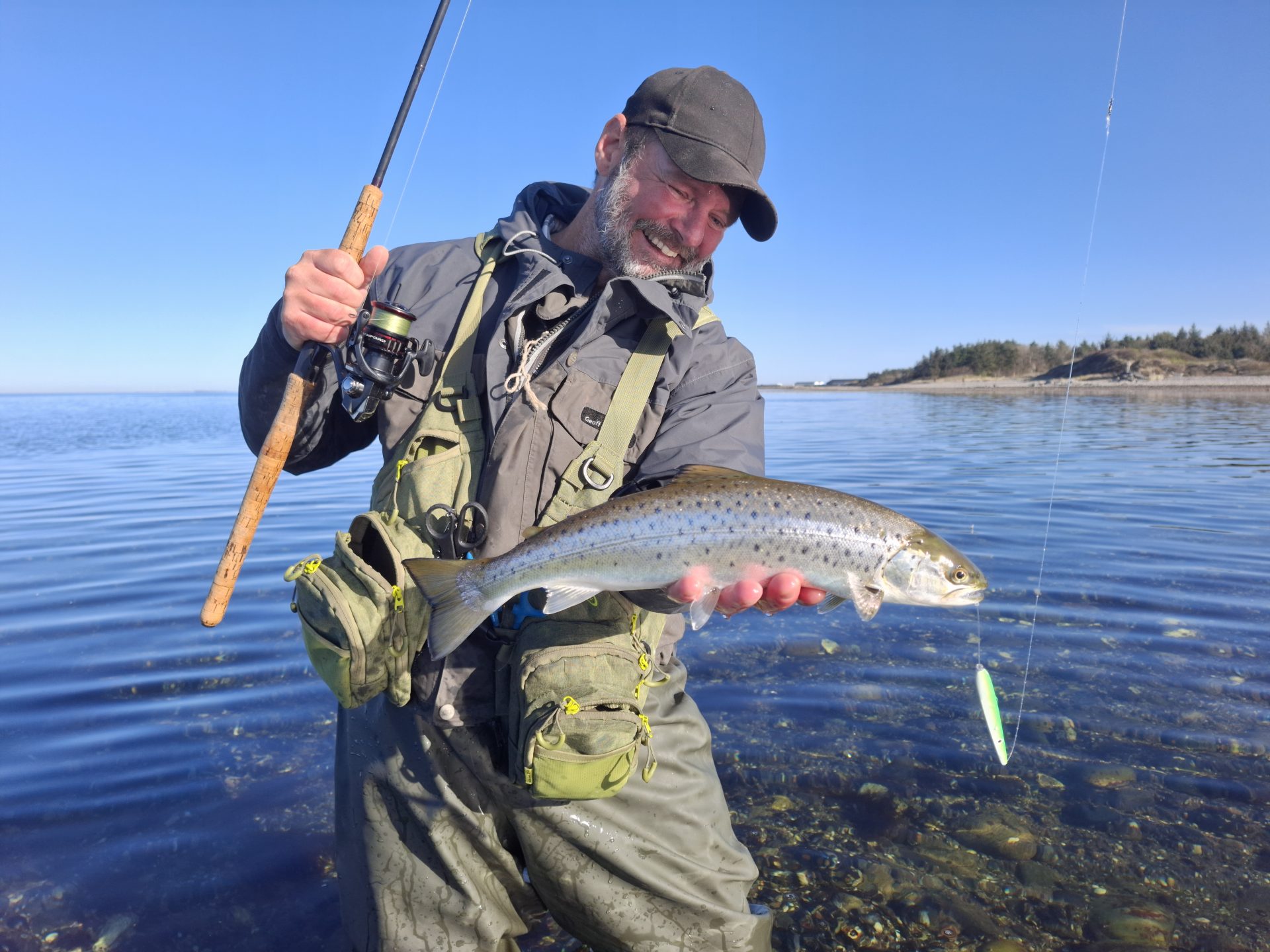 Rønbjerg er også en god fiskeplads i Limfjorden.