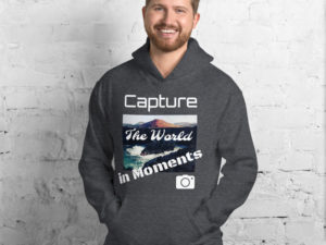 Kapuzenpullover CAPTURE THE WORLD IN MOMENTS