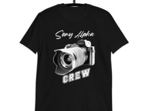 (SONY ALPHA CREW) Kurzärmeliges Unisex-T-Shirt