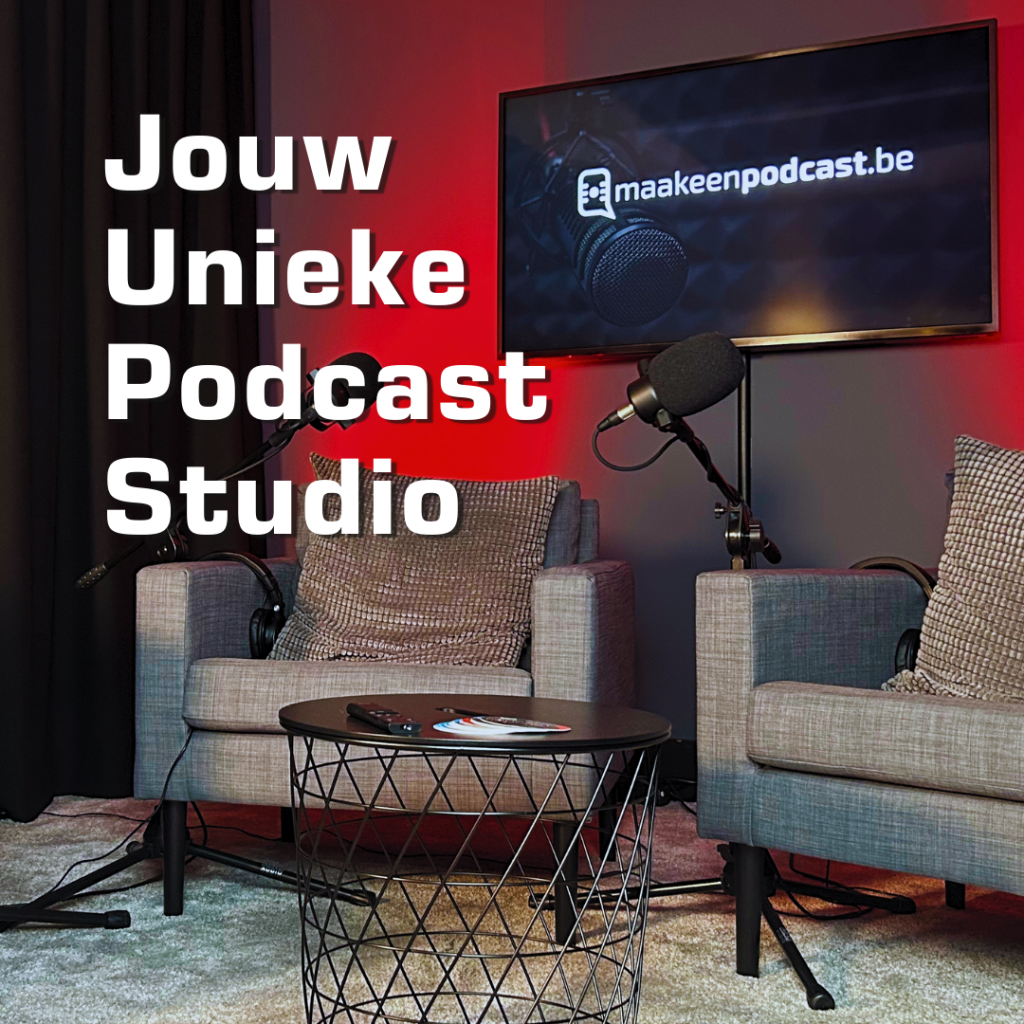Podcast Studio huren maakeenpodcast.be
