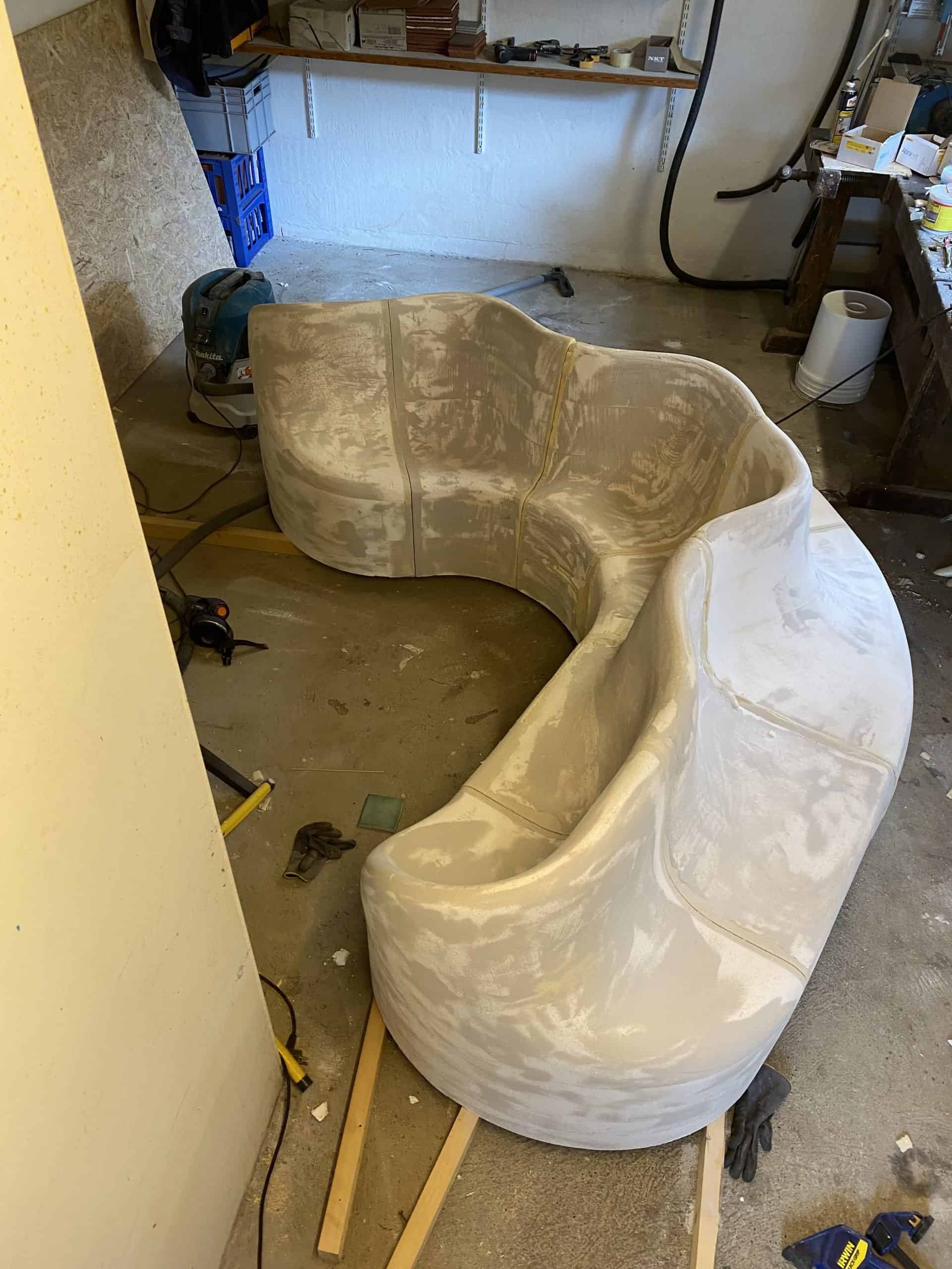 alle elementer før coating