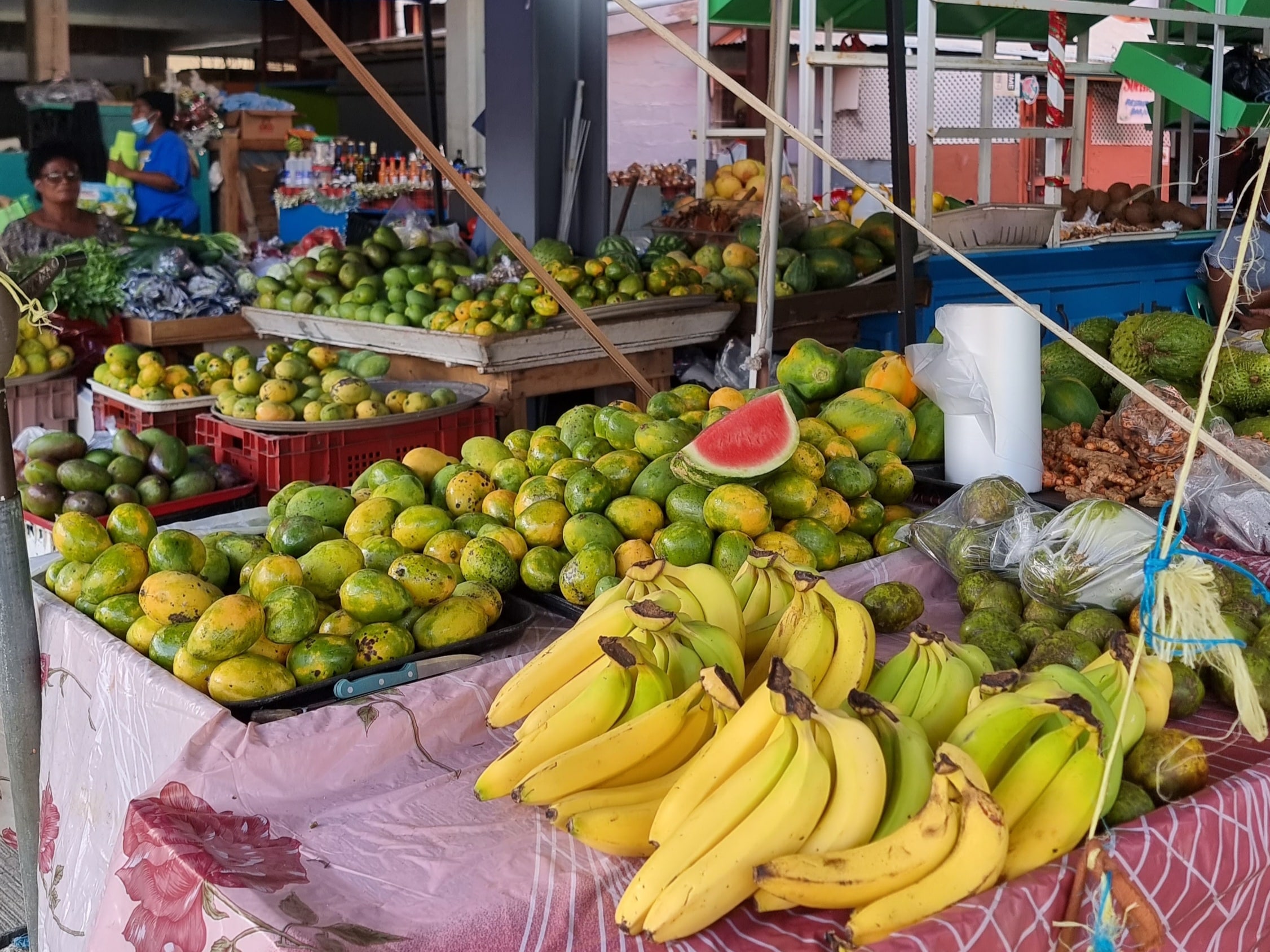 Fruits at the Castries Central Market