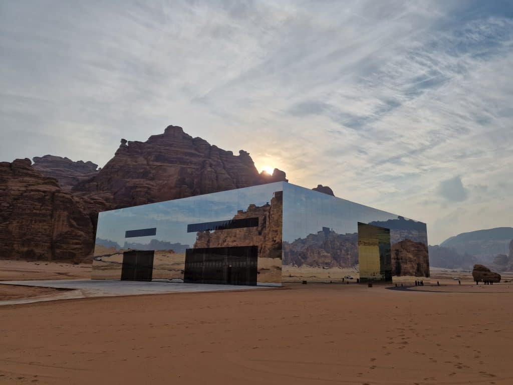 Maraya concert hall in AlUla