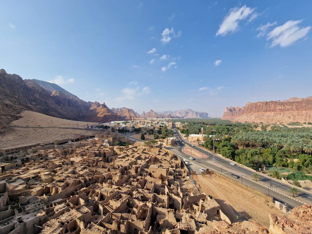 View on the AlUla Valley