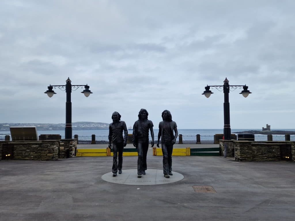 The Bee Gees on the Promenade