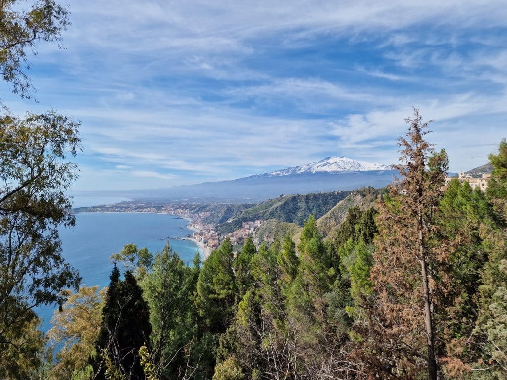 View on the Etna