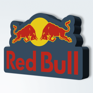 Glowbox - Logo Red Bull