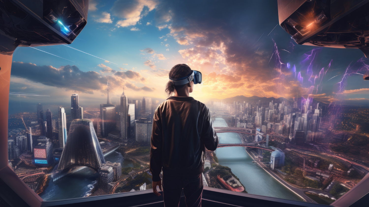 مشروع مدينة ألعاب VR