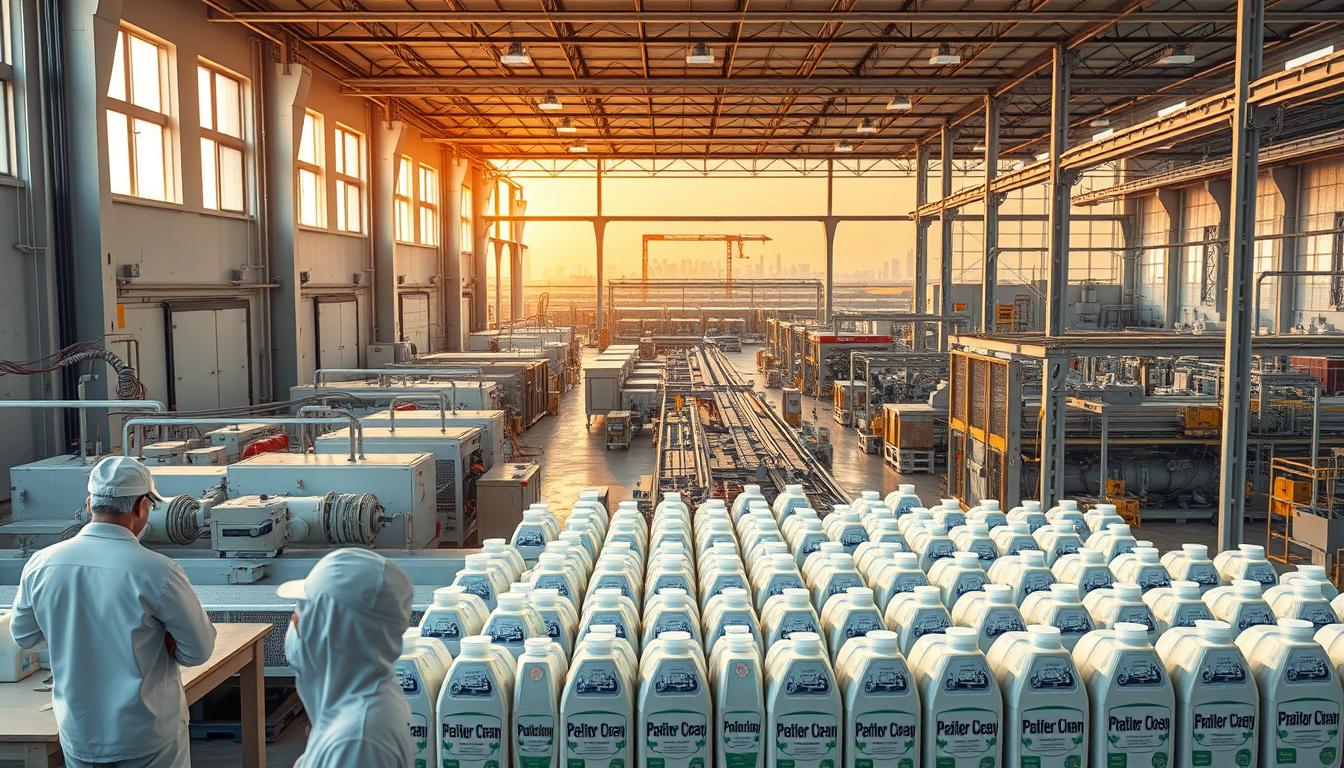 مصنع مواد تنظيف في السعودية: دراسة جدوى لفرصة صناعية واعدة
