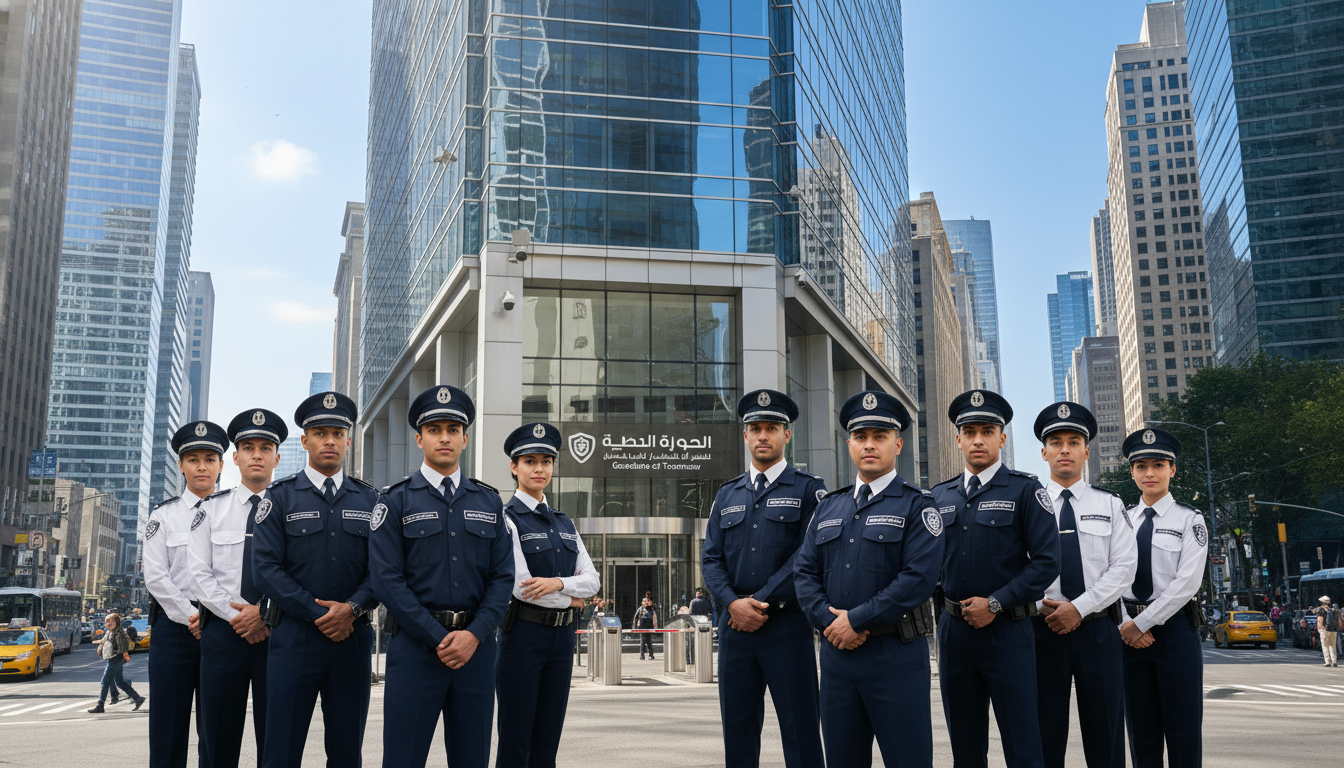 خدمات الحراسات الأمنية في المدن الكبرى مع مدارك للاستشارات