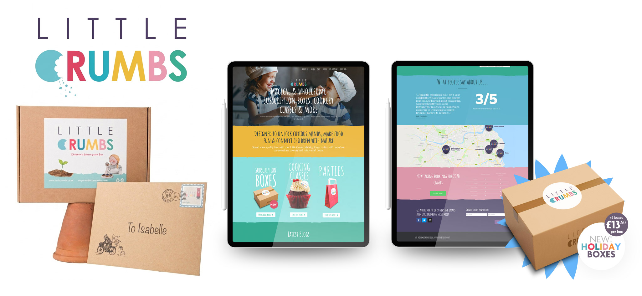 Little crumbs branding