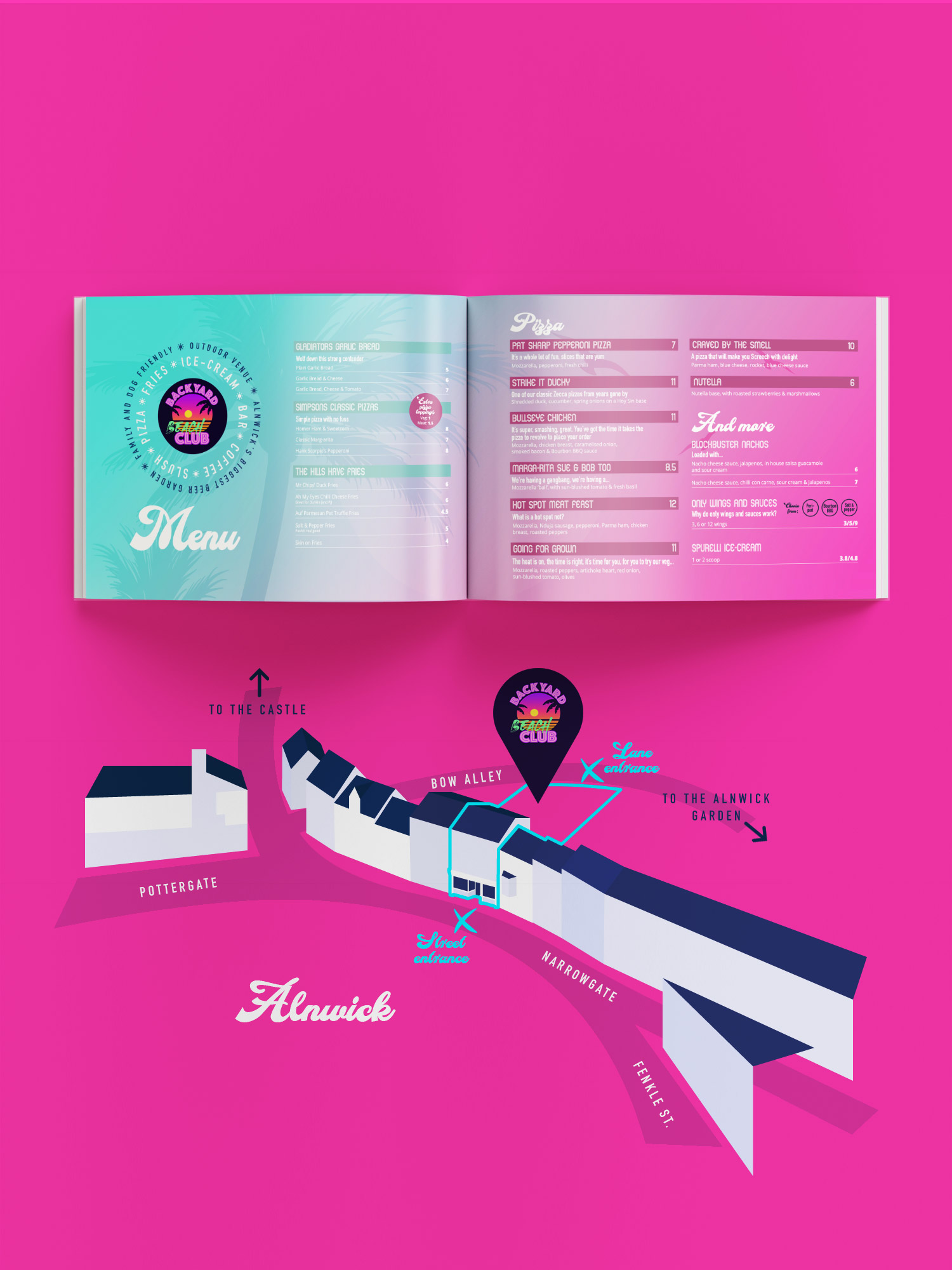 Backyard Beach Club Brochure