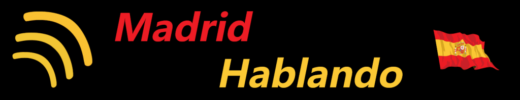 Logo - Spanska podcast podd - Madrid Hablando