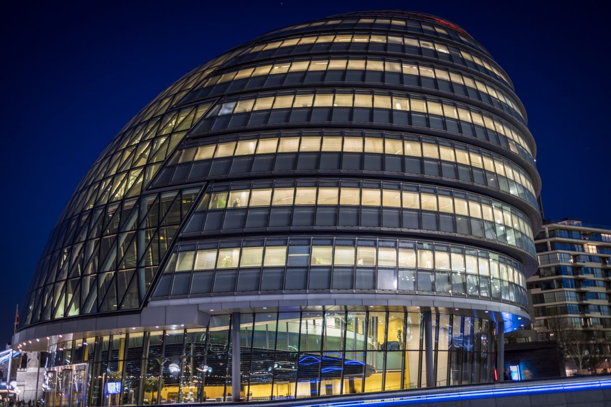 City Hall in London, designed by Norman Foster. City Hall, London