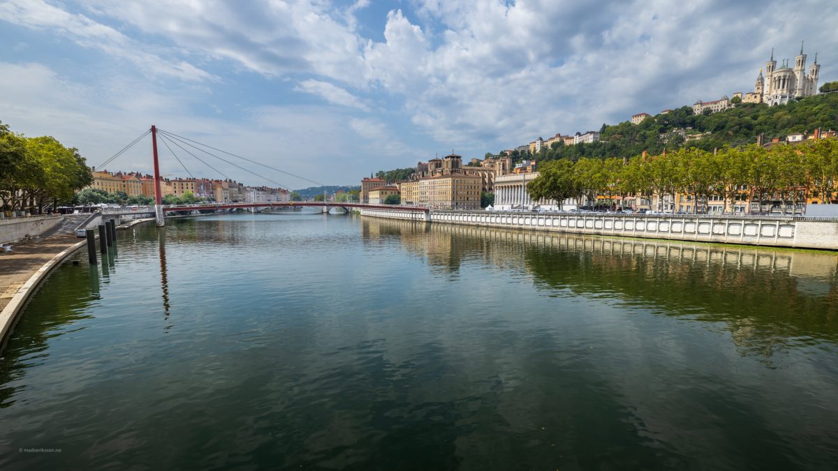 View of the Soane River, Lyon Lyon