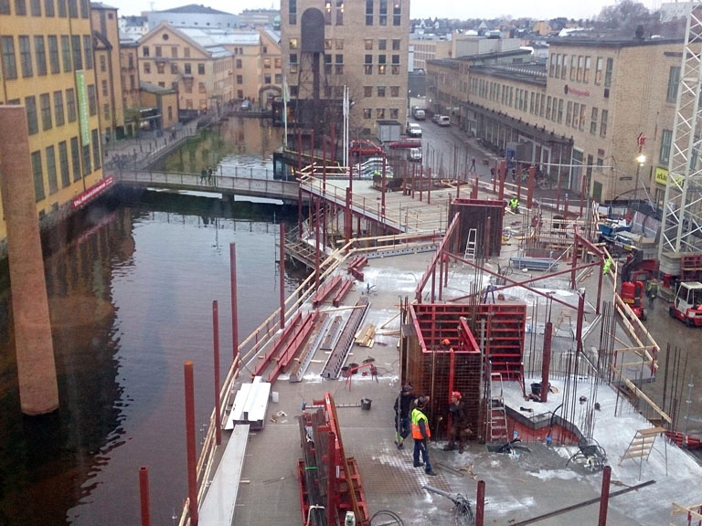 Grunden för Katscha i Norrköping