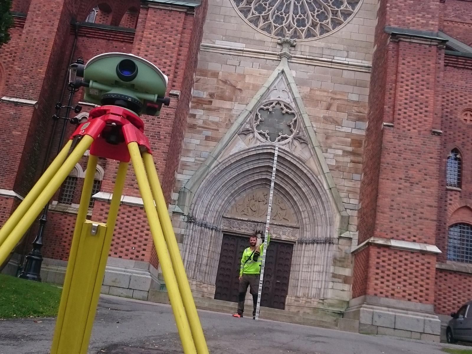 Skanning av Uppsala Domkyrka