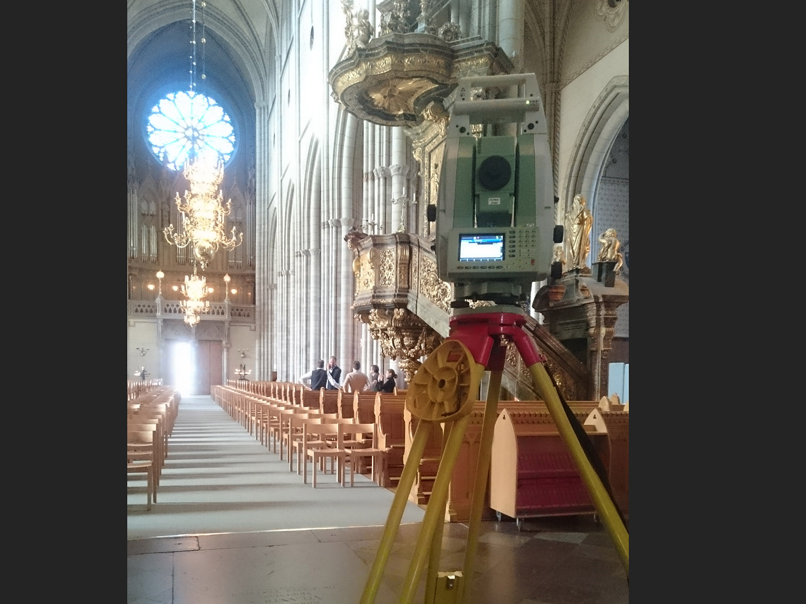 Skanning av Uppsala Domkyrka