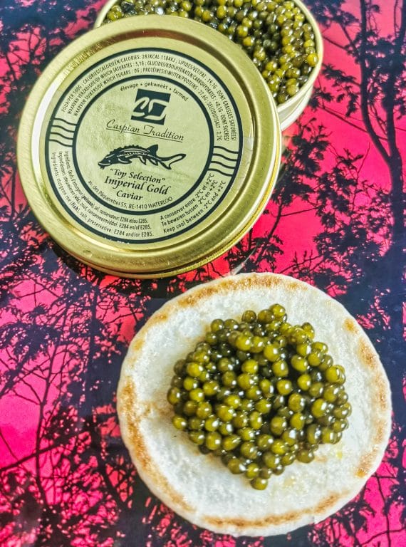 Caspian Tradition caviar imperial gold