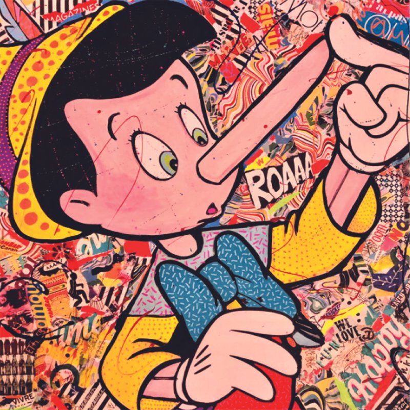 Magazine Chic - Art Collect - Pat Ducept - Pinnochio