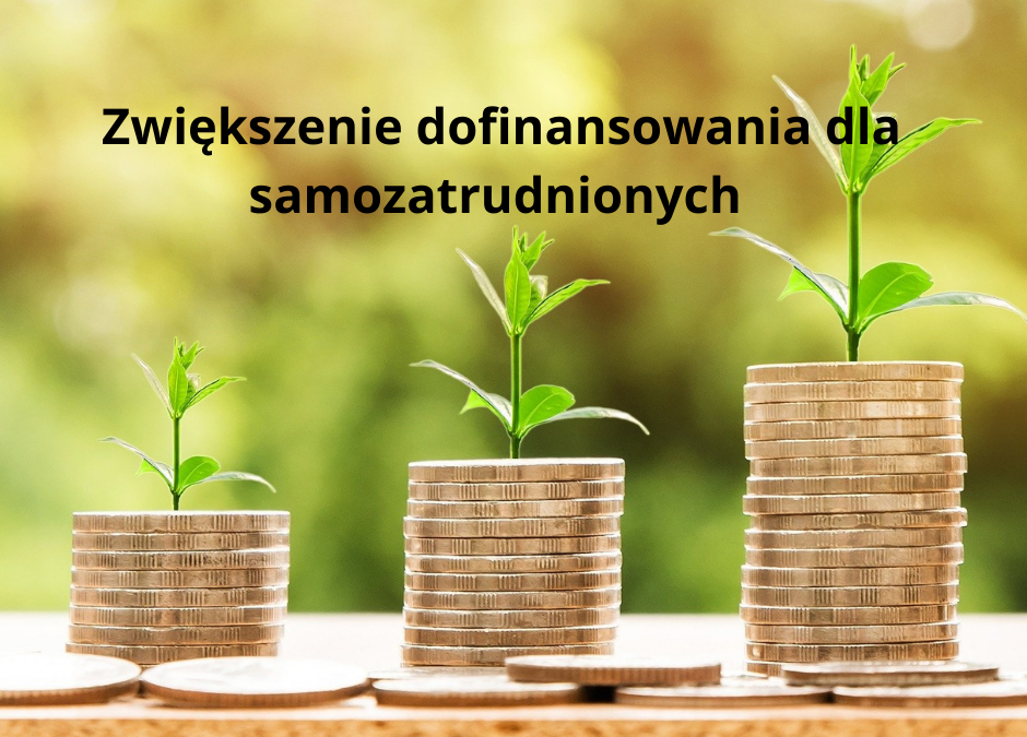 Zwiększenie dofinansowania