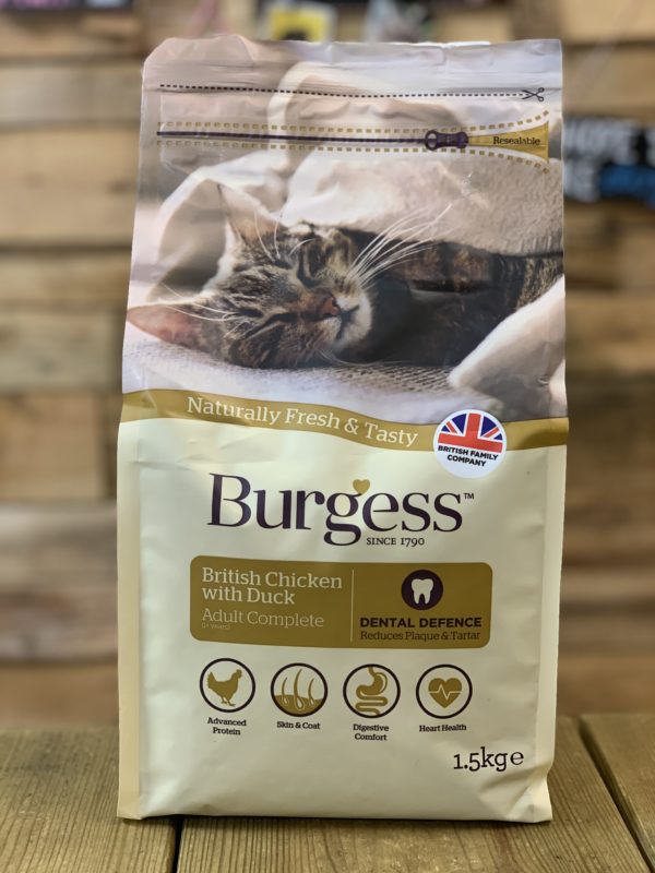 Burgess Dry Cat Food Chicken