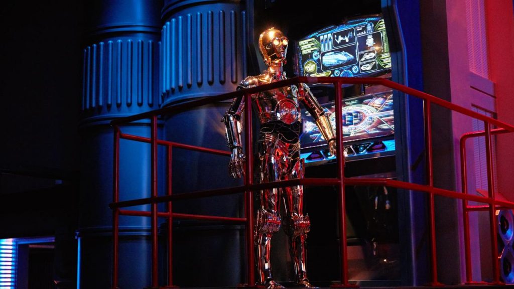 Disneyland Paris Star Tours Star Wars new scenes