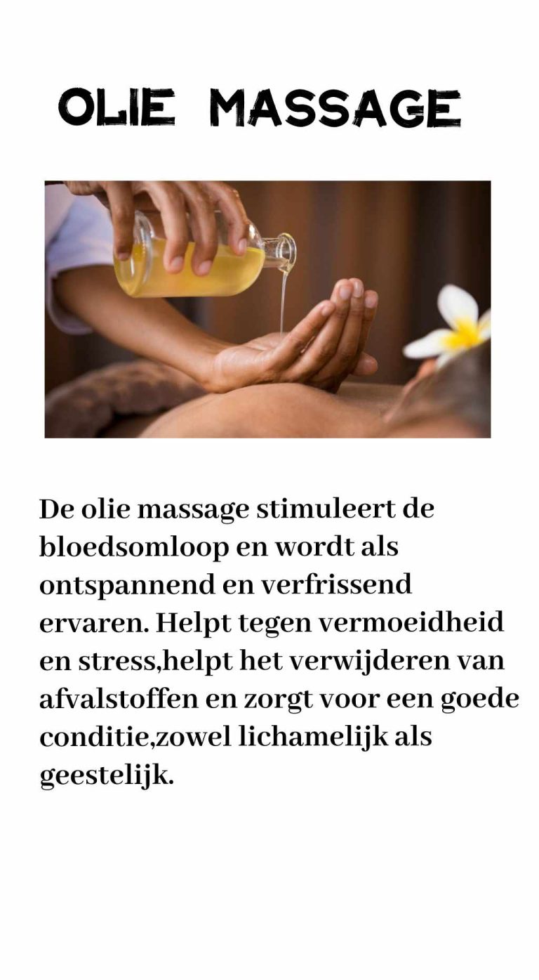 Magic Thai Massage geeft U een woordje uitleg over thaise olie massage