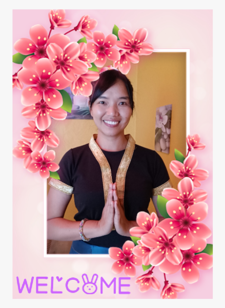 welkom bij Magic Thai Massage met foto van de massage therapheute