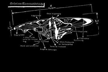 German flying saucer