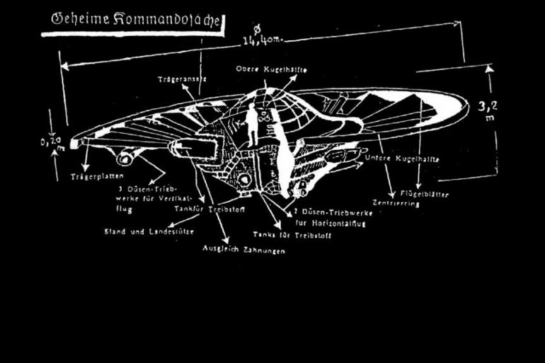 German flying saucer