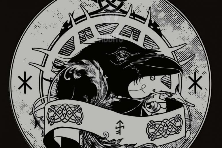 Raven T-shirt design