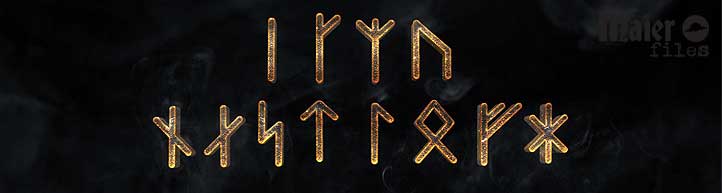The Albruna Rune Sequence