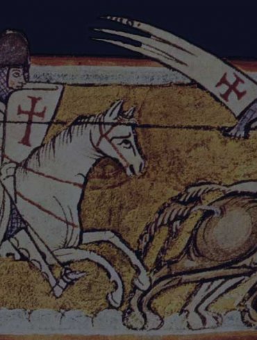 Templar knight medieval illustration