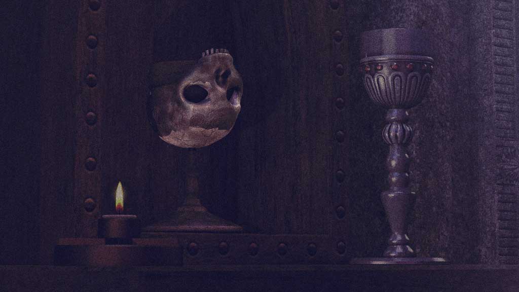 Skull cup