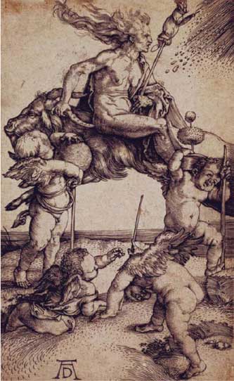 witch by A. Duerer