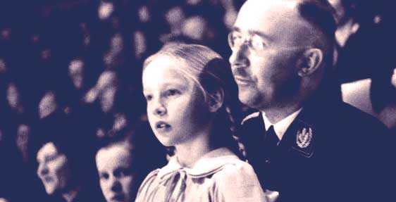 Heinrich Himmler and daughter