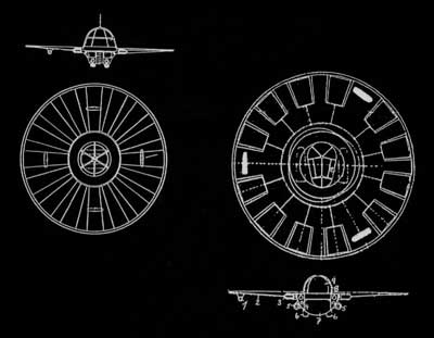 flying saucer project drawings