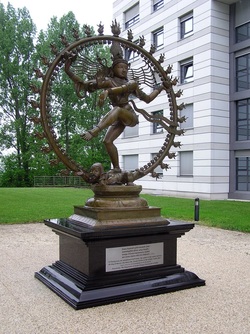 Shiva statue at CERN