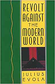 book cover Revolt against the modern world