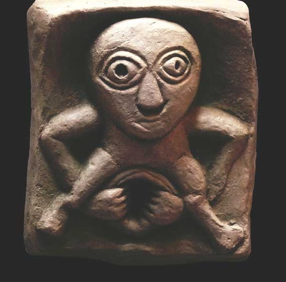 Sheela na Gig carving